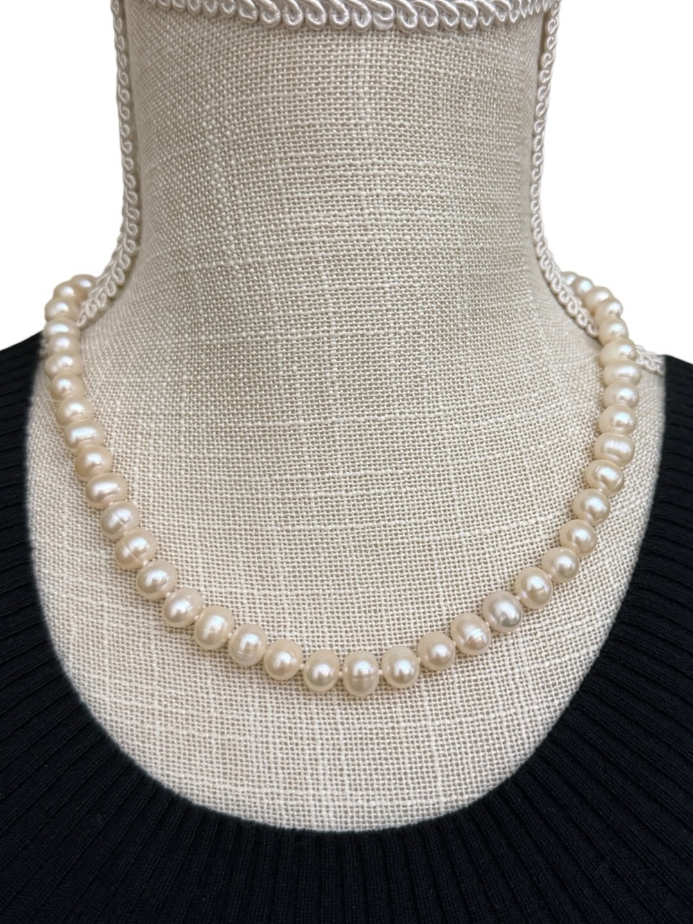 Sofia B. Pearl & Sterling Silver 18” Necklace NWT